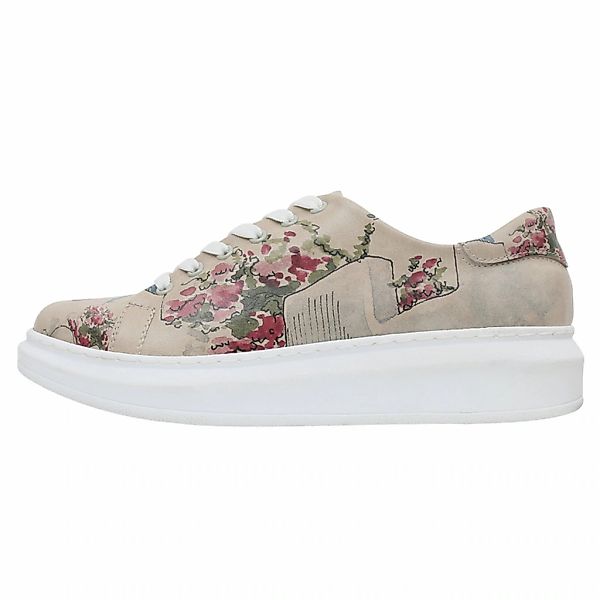 DOGO Plateausneaker "Myra Low-Top Sneaker Mexican Damen Sneaker" Handgefert günstig online kaufen