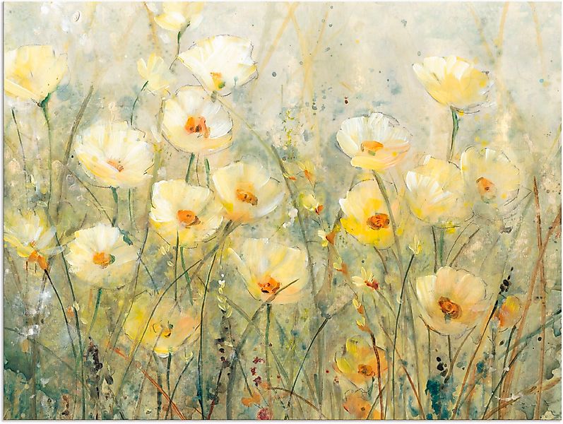 Artland Wandbild "Sommer in voller Blüte I", Blumenwiese, (1 St.), als Alub günstig online kaufen