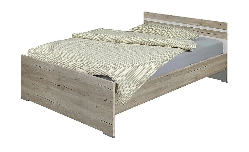 Futonbett  Caja ¦ holzfarben ¦ Maße (cm): B: 126 H: 72 T: 204.0 Betten > Be günstig online kaufen