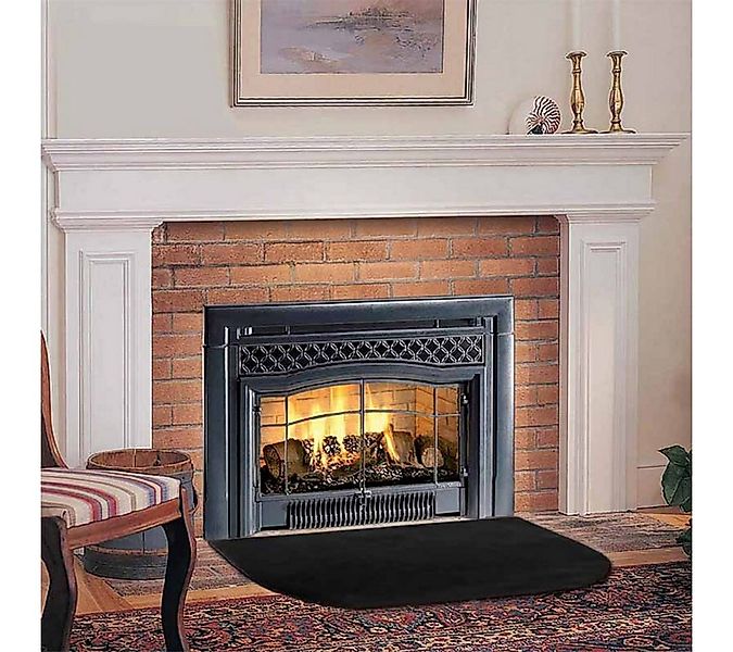 Kityhome Bodenschutzmatte Feuerfeste Kaminmatte 100x50cm-Schutzteppich mit günstig online kaufen