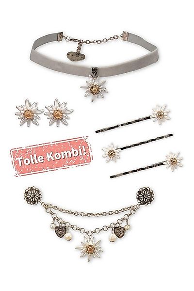 Alpenflüstern Ohrhänger-Set Ohrstecker - GRETA MINI - bicolor günstig online kaufen