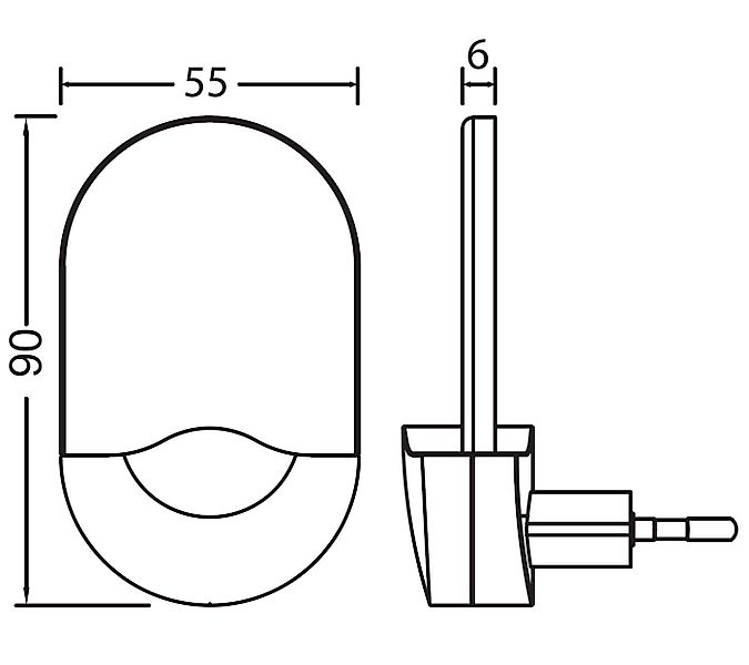 TRANGO LED Nachtlicht, Helligkeitssensor, 3er Pack 11-36O LED Steckerlicht günstig online kaufen