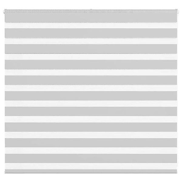 vidaXL Doppelrollo Hellgrau 160x100 cm Stoffbreite 155,9 cm Polyester 40144 günstig online kaufen