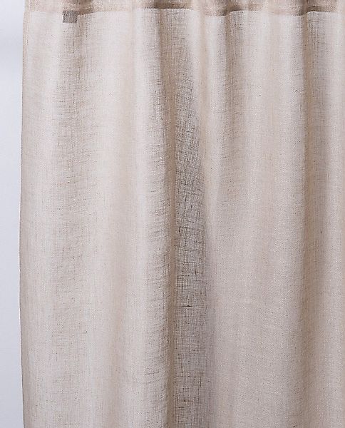 Indradanush Vorhang Vorhang 100% Leinen unifarben günstig online kaufen