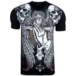 Baxboy T-Shirt Baxboy Totenkopf T-Shirt günstig online kaufen