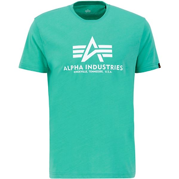 Alpha Industries  T-Shirt Basic T-Shirt - atomic green günstig online kaufen
