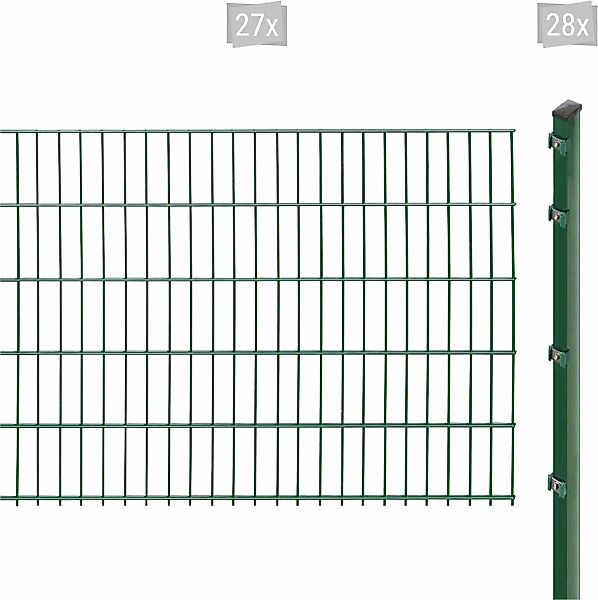 Arvotec Doppelstabmattenzaun "EXCLUSIVE 103 zum Einbetonieren", Zaunhöhe 10 günstig online kaufen