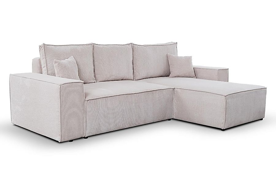 Compleo Ecksofa L-form MALAG, Breite: 279 günstig online kaufen