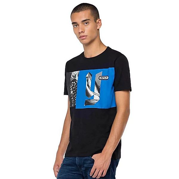Replay M3159.000.2660 Kurzärmeliges T-shirt XL Black günstig online kaufen