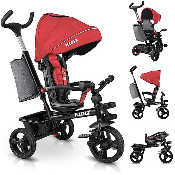 KIDIZ Dreirad, Dreirad 5in1 Kinderdreirad mit günstig online kaufen