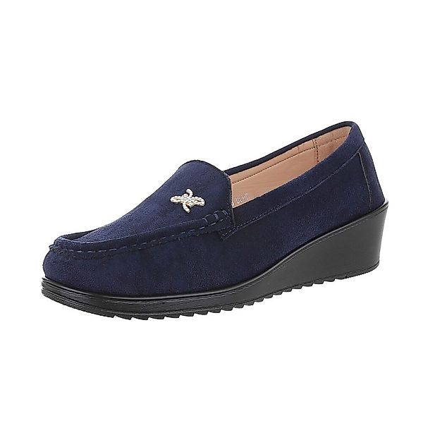 Ital-Design Damen Mokassins Freizeit Slipper (87214385) günstig online kaufen