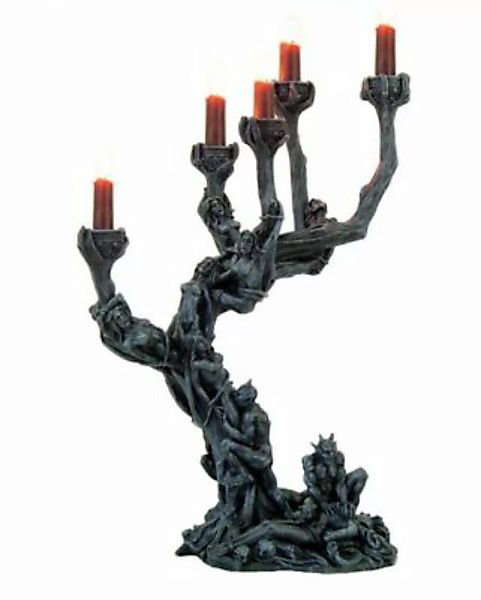 Gothic Kerzenständer - Baum der verlorenen Seelen Partydeko grau günstig online kaufen