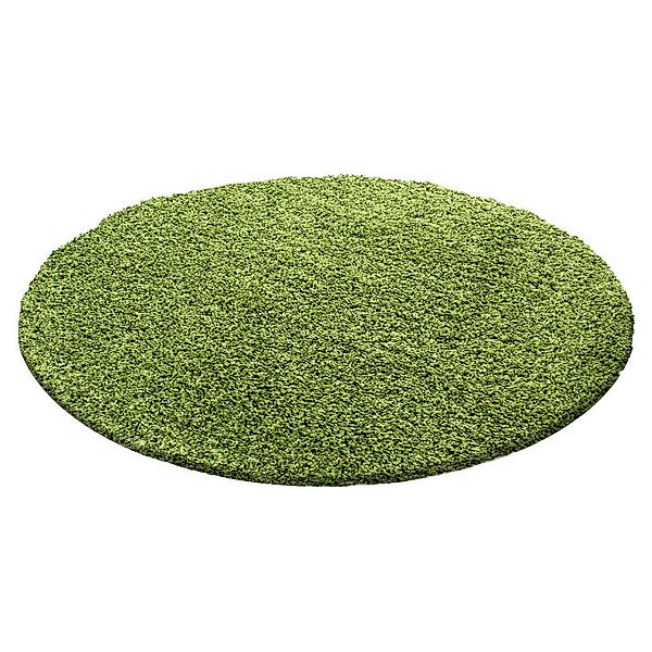 Ayyildiz Teppiche Hochflor-Teppich »Life Shaggy 1500«, rund, 30 mm Höhe, au günstig online kaufen