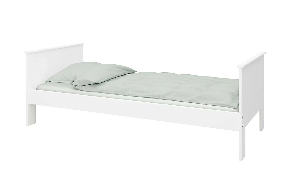 Bett  Alba - weiß - 99,3 cm - 71,8 cm - 208 cm - Sconto günstig online kaufen
