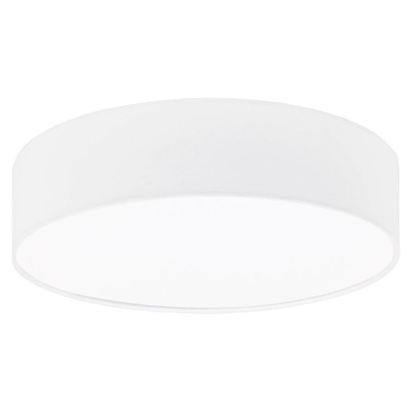EGLO Deckenleuchte REVILLA 1 Weiß 1-flammig E27 Ø 380mm günstig online kaufen