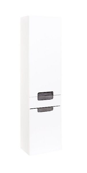 welltime Hochschrank Siena Breite 40 cm, mit hochglänzenden Fronten in weiß günstig online kaufen