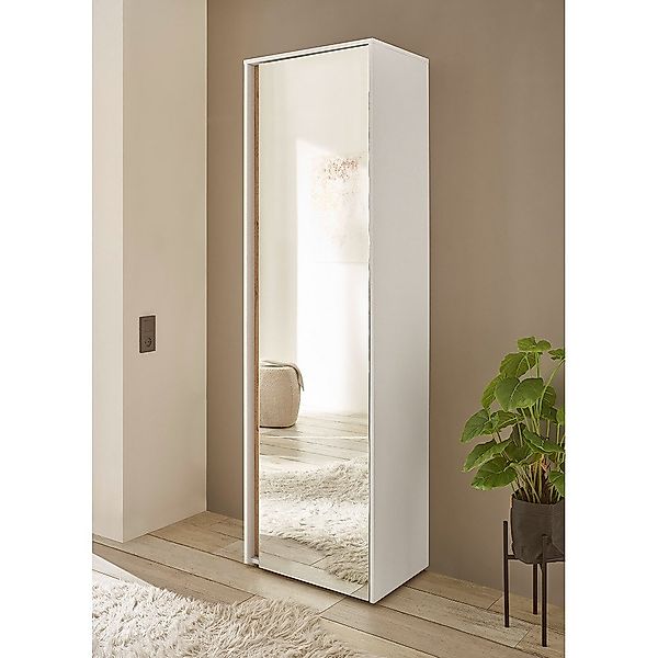 Lomadox Garderobenschrank CRISP-61 in weiß mit günstig online kaufen