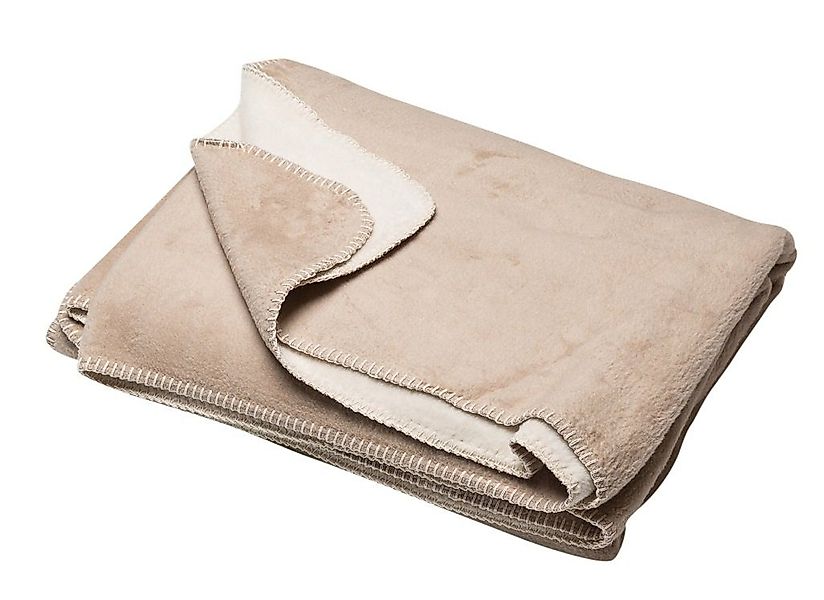 Wohndecke Savona 'uni Wende' 150 x günstig online kaufen