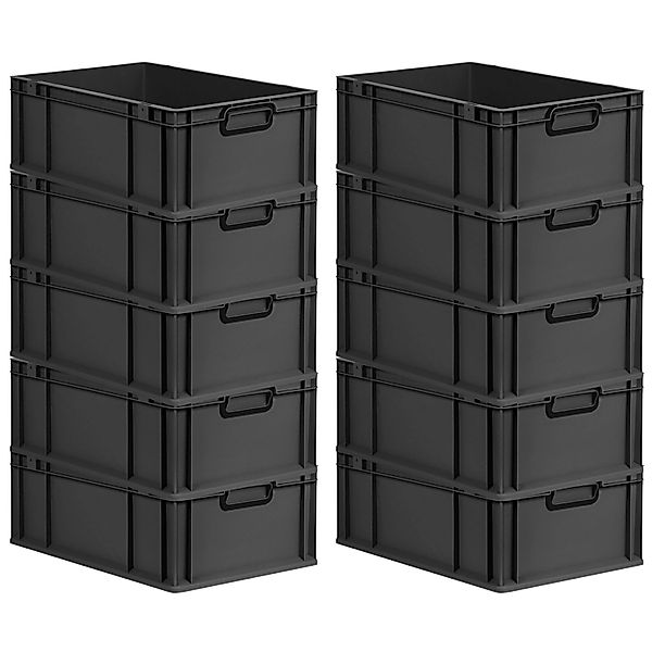PROREGAL SparSet 10x Eurobox Nextgen Color HxBxT 22x40x60cm 44 Liter Griffe günstig online kaufen