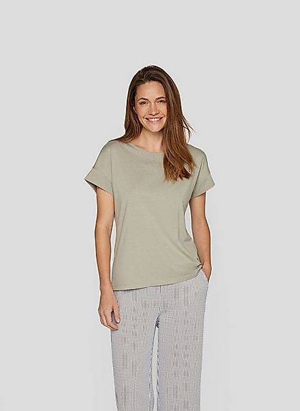 Rabe 3/4-Arm-Shirt, mit Blockstreifen und grafischem Print günstig online kaufen