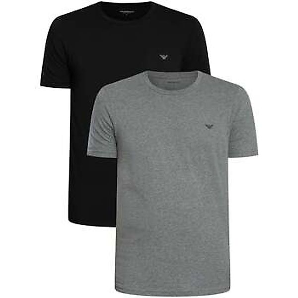 Emporio Armani  Pyjamas/ Nachthemden 2er-Pack Lounge-T-Shirts mit Rundhalsa günstig online kaufen