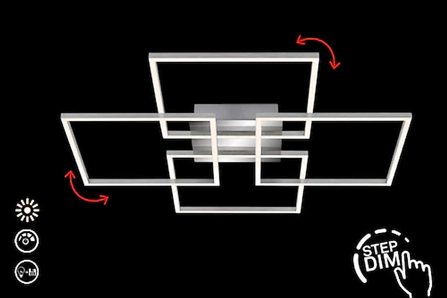 Briloner Leuchten LED Deckenleuchte »FRAME« günstig online kaufen