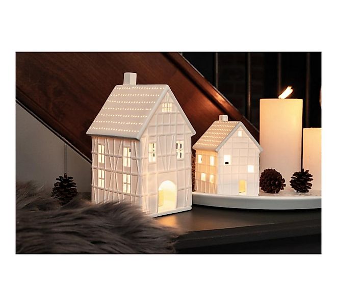 Räder Windlicht Design Lichthaus Fachwerkhaus (Klein) günstig online kaufen