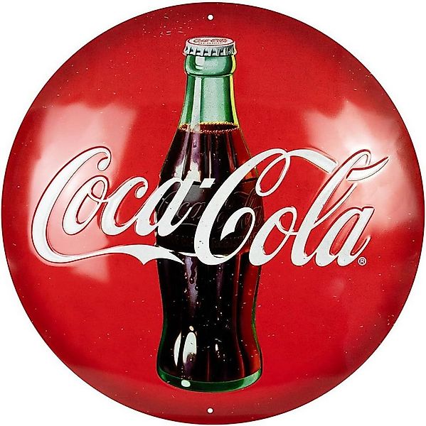 Nostalgic-Art Metallschild Blechschild 35 cm Rund - Coca-Cola günstig online kaufen