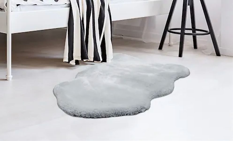 calo-deluxe Fellteppich »Vogesen 200«, fellförmig, 35 mm Höhe, handgetuftet günstig online kaufen