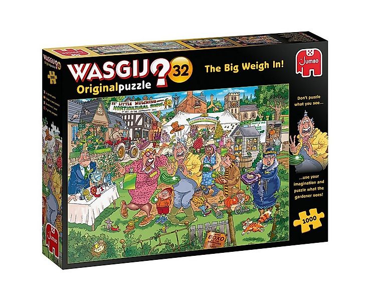 Jumbo Spiele Puzzle Wasgij Original 32 Darf es etwas mehr sein? 1000 Teile günstig online kaufen