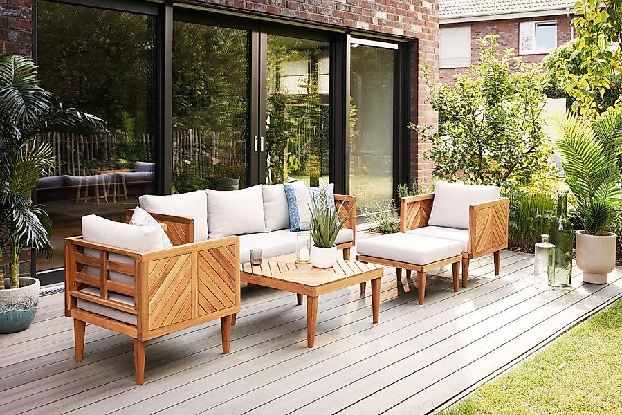 Primaster Gartenlounge-Set Primaster Gartenmöbel-Set Minori, Witterungsbest günstig online kaufen