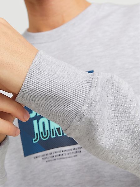 Jack & Jones Sweatshirt "JJHUDSON – Sweatshirt mit Print, Rundhals und Kapu günstig online kaufen