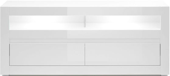 INOSIGN Lowboard "Carat" Breite 150 cm, wird mit 2 Leisten geliefert (weiss günstig online kaufen