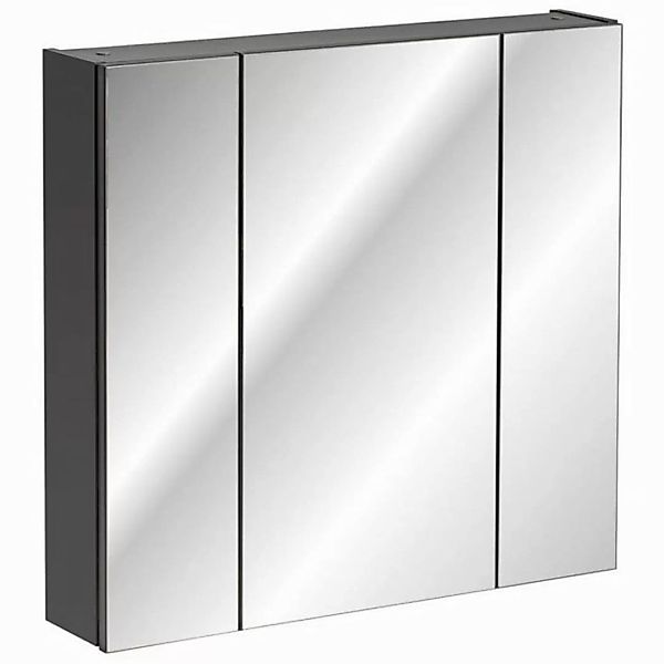 Lomadox Spiegelschrank MODENA-56 Badezimmer 80 cm in anthrazit, B/H/T: ca. günstig online kaufen