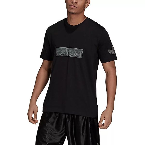 Adidas Originals Logo Kurzarm T-shirt 2XL Black günstig online kaufen