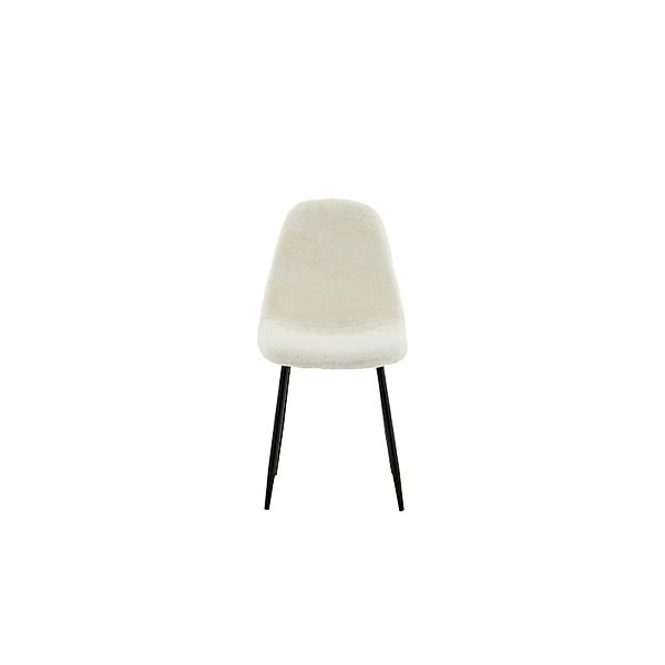 ebuy24 Polar Esszimmerstuhl Teddy Weiß günstig online kaufen