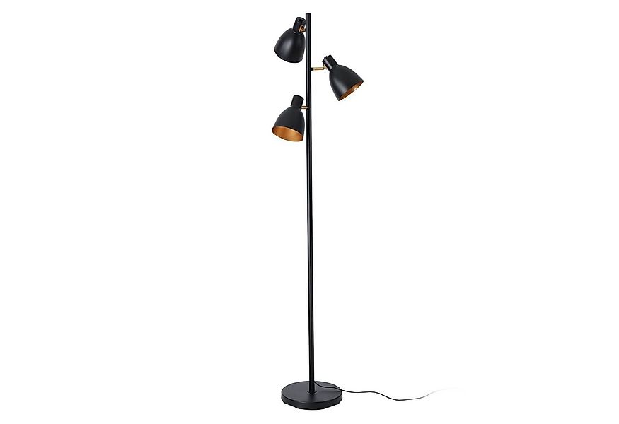 lux.pro Stehlampe, ohne Leuchtmittel, »Witney« 3 x E14 3-flammig Metall Sch günstig online kaufen