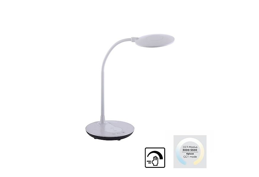 JUST LIGHT LED Nachttischlampe ASTRID, Dimmfunktion, Farbsteuerung, LED fes günstig online kaufen