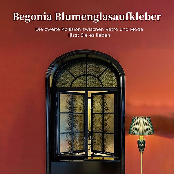 Refttenw Fensterfolie Selbsthaftend, Statisch Haftend, Matte günstig online kaufen