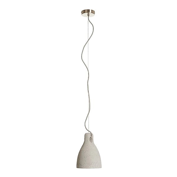 Lindby Beton Pendelleuchte Lenna 9620680 Modern in Alu aus Beton 1-flammig günstig online kaufen