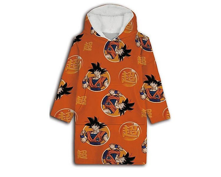 Aymax sprl Fleeceponcho Dragon Ball Z Sweat Poncho Erwachsene XS–L Kuschelp günstig online kaufen