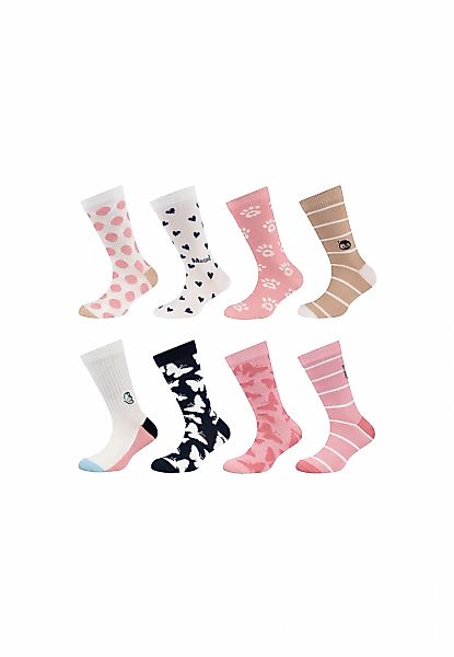 Camano Socken "Kindersocken ca-soft 8er Pack" 8er Pack Ohne drückenden Gumm günstig online kaufen