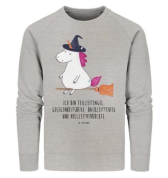 Mr. & Mrs. Panda Longpullover Einhorn Hexe Größe S - Heather Grey - Geschen günstig online kaufen