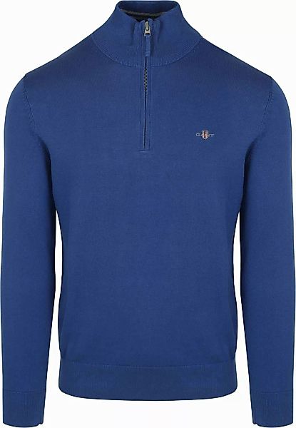 Gant Half Zip Pullover Mid Blau - Größe XL günstig online kaufen