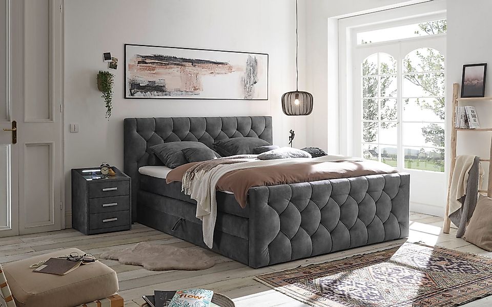 ED EXCITING DESIGN Boxspringbett "Cashfield", OTTOs günstig online kaufen