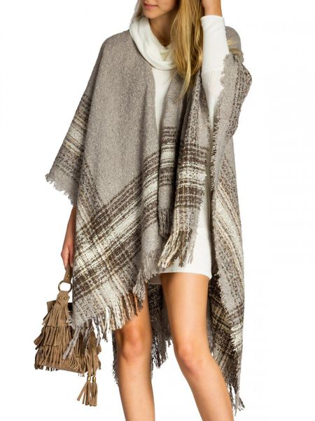 Caspar Poncho Caspar PON010 Damen Poncho günstig online kaufen