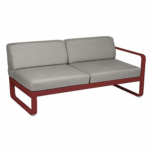 Bellevie Lounge 2-Sitzer Modul 43 Chili B8 Taupegrau Rechts günstig online kaufen