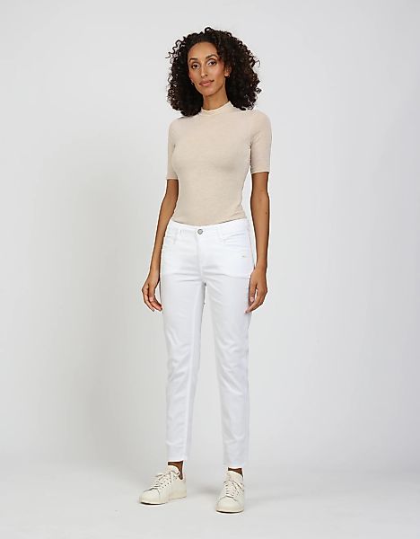 GANG Relax-fit-Jeans "94AMELIE CROPPED" aus robustem Gabardine Stretch günstig online kaufen