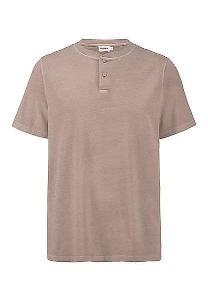 Hessnatur T-Shirt Heavy Jersey Henley Relaxed aus reiner (1-tlg) günstig online kaufen