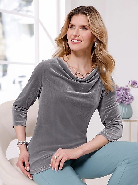 Classic Basics Wasserfallshirt "Wasserfallshirt" 1 Stk. tlg. günstig online kaufen